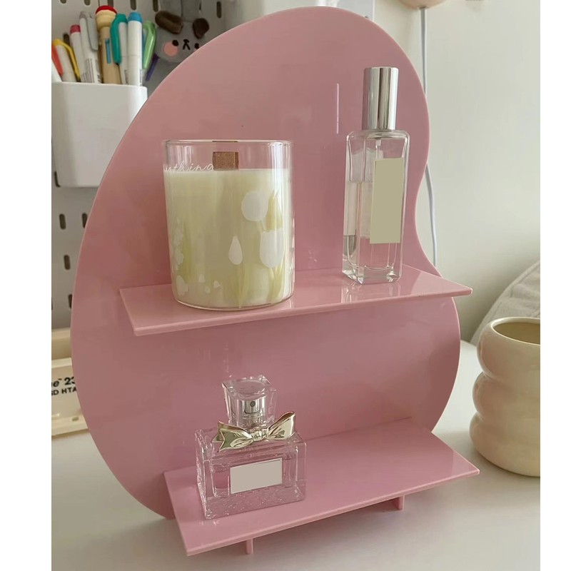 Cosmetic Storage Rack Makeup Shelf Organizer for Bathroom Bedroom Dressing