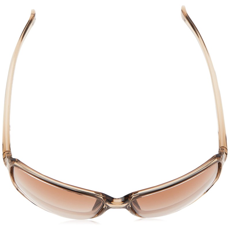 Oakley Women's OO9301 Cohort Rectangular Sunglasses, Sepia/Dark Brown Gradient, 62