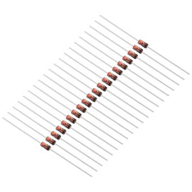 PATIKIL Zener Diode, 20 Pcs 0.5W Zener Diode Assortment 2V DO-35 for Production, Experiments