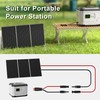 Solar to XT60i Extension Cable 12AWG 90FT XT60i Female Connector