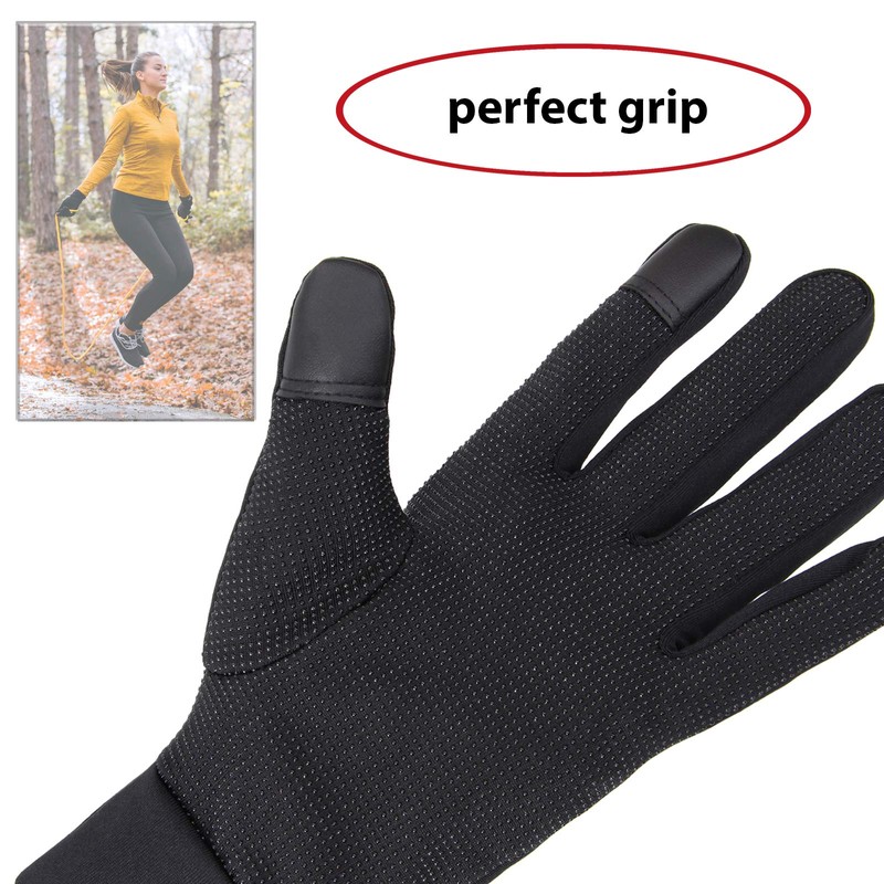 ALPIDEX Lightweight Sports Gloves Running Gloves Touchscreen Running Gloves Thin