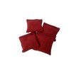 EmbroideryByZevotek 2" Maroon Set of 4 mini Replacement Cornhole Bags