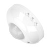 Infrared Motion Sensor Adjustable Ceiling Mounted Hallway Garage Patio Toilet