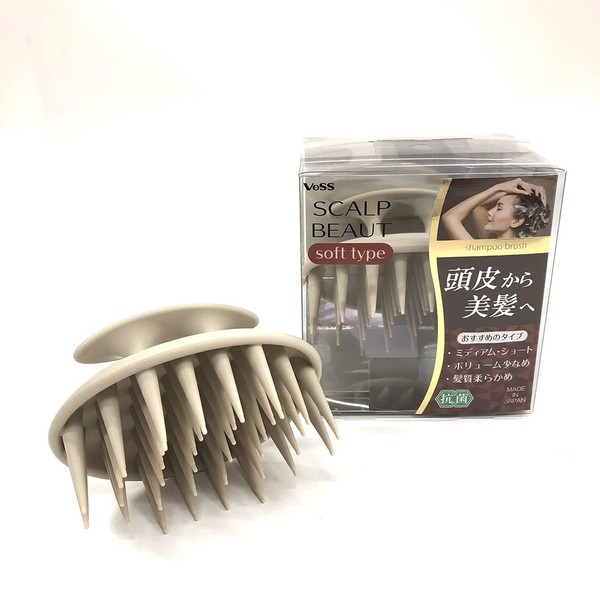 Bess VES BEA-1200 Scalp Bute Scalp Massage Brush Shampoo Brush