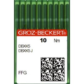 Needle It Up with 100 Groz-Beckert DBXK5 / DBXK5 J - Ball Point Embroidery Sewing Machine Needle (90/14)