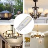 6pcs G9 LED Bulbs 7W Dimmable 360° Illumination Replacement Light