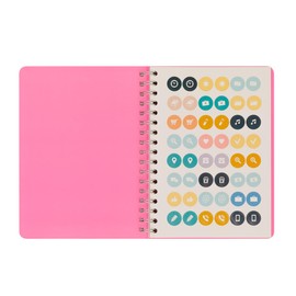 Mr.Wonderful Office Basic diary 2024 Week view, My big achievements start here, 22.1 x 2.1 x 15.6