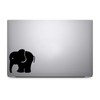 Bargain Max Decals Baby Elephant Silhouette Decal Notebook Car Laptop
