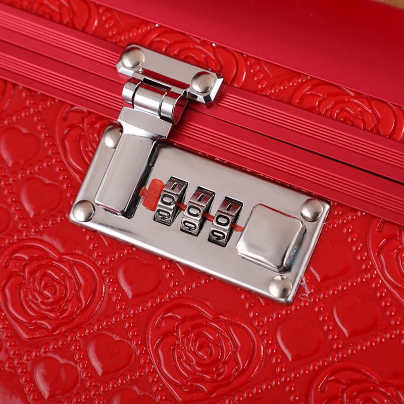 SEIWEI 2Pcs Tool Box Hasp, Luggage Suitcase Locks, 3 Digital