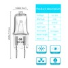 AHEVO G8 Light Bulbs 35Watt 120Volt Halogen Light Bulb G8