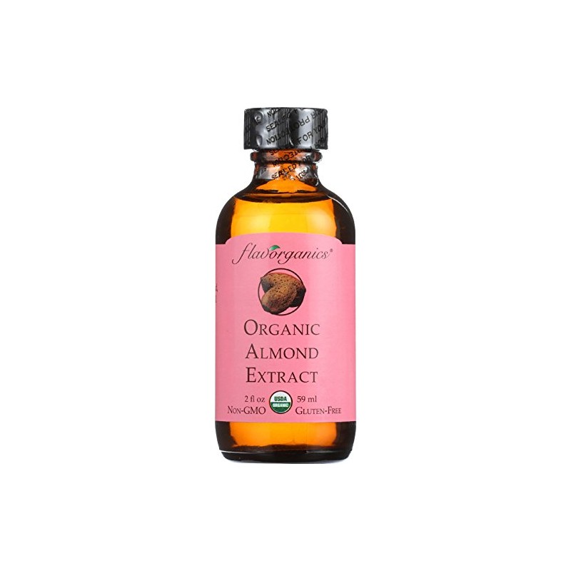 Flavorganics Extract - Organic - Almond - 2 oz -