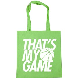 Hippowarehouse That�s my game basketball Tote Shopping Gym Beach Bag 42cm x38cm, 10 litres
