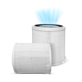 iDeaZoo OSAP5FIL True HEPA Filters Replacement 2PCS,Compatible with OdorStop OSAP4 OSAP5 OSAP5FIL Air Cleaner Purifiers, Multi-Stage Filtration with Activated carbon Air Clean