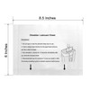 NCWANG 12PACK Paper Shredder Lubricant Sheets with Shredder Oil for