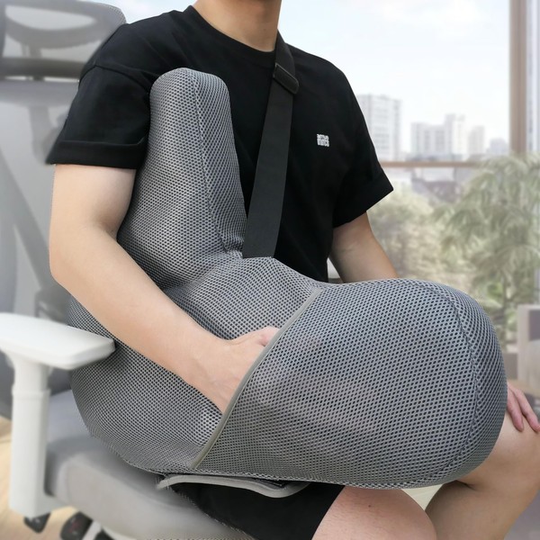 Post Shoulder Surgery Pillow, Inflatable Shoulder Pillow for Shoulder Pain,