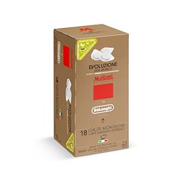 Musetti for De'Longhi Cafe Pod Evolution MP18-EV Musetti 18-Pack, 100% Arabica Seeds, Espresso, Cappuccino, Cafe Latte