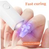 Baluue Uv Nail Lamp for Gel Nails Led Nail Dryer