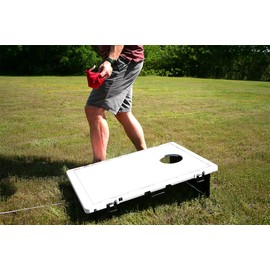 United Kingdom Union Jack Flag Baggo Bean Bag Toss Portable Cornhole Game