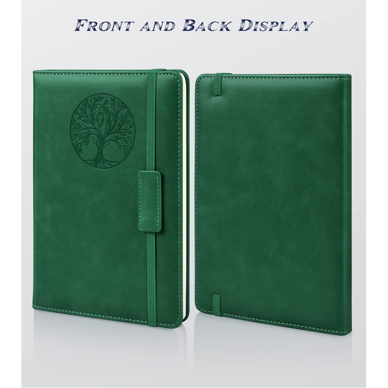 Biuwory Lined Journal Notebook for Women Men,256 Pages A5 Hardcover