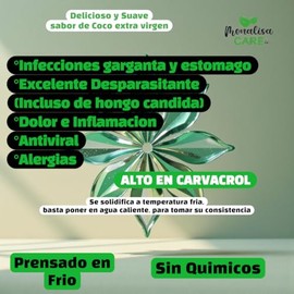 ZEORE Aceite de Orégano Coco Alto Carvacrol y timol (3)