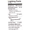 everyday living Compact Fluorescent Globe Soft White 11 watt Replaces