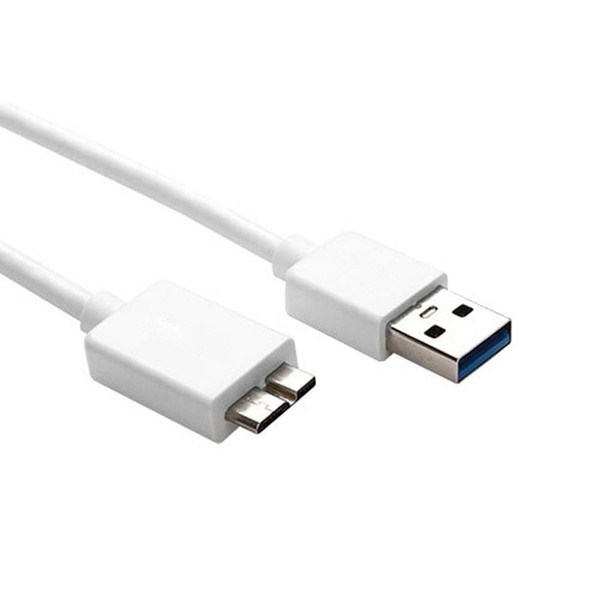 Generic (3ft) USB PC Cable Cord White Wire Compatible Replacement