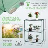 VIVOSUN Lean-to Mini Walk in Greenhous 79x39x83in w/ 3 Tier