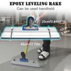BERXOL 18-Inch Self-Leveling Cement Tool Kit, Upgraded Spike Roller Set