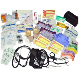 Lightning X Standard First Aid Responder EMT Medical Stocked Trauma Fill Kit LXSMK-B