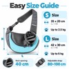 Breathable Dog Sling Carrier for Small Pets – Lightweight Mesh