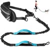 SlowTon Hands Free Dog Leash with Removable Zipper Pouch, Shock