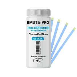 100x Chlorine Dioxide Test Strips (0-2000 ppm) Solution (CDL/CDS) Quick Test Water (Chlorine Dioxide)