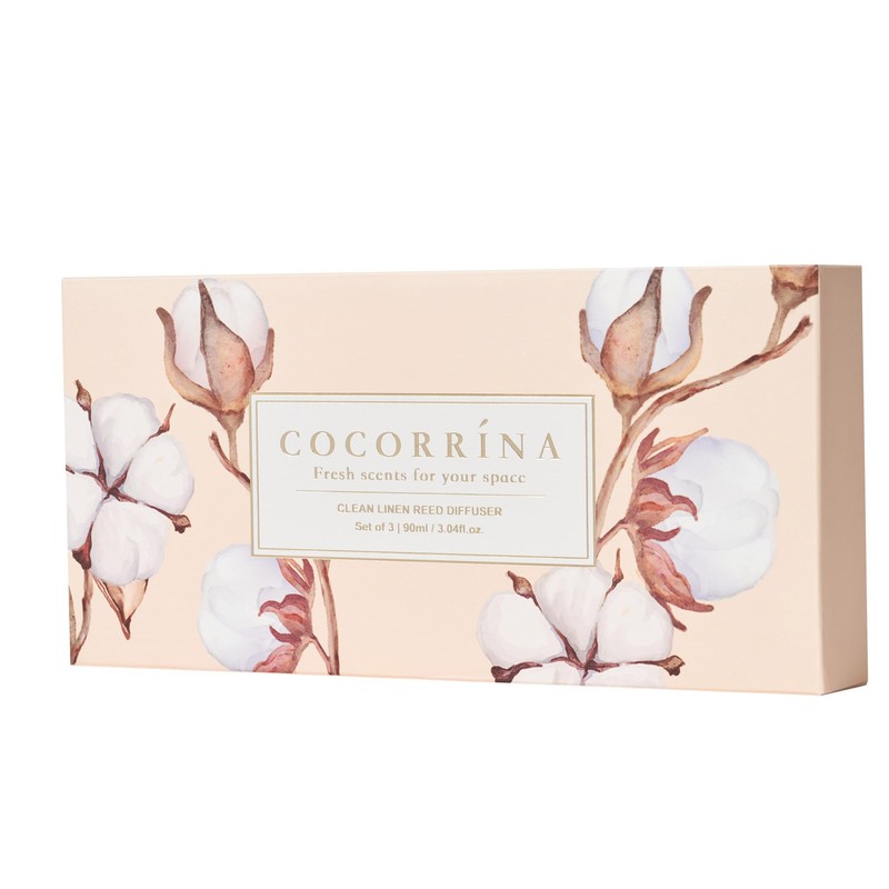 COCORRÍNA Reed Diffuser Set of 3-3 Pack/ 3.04 Fl.oz Diffuser