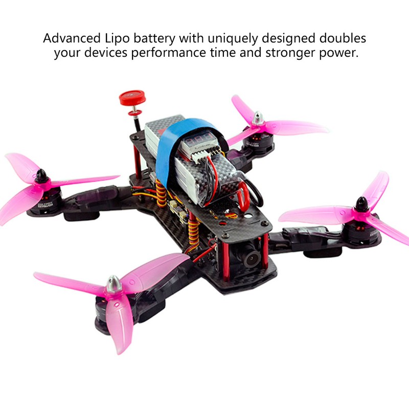 ZOP POWER 3S 11.1V 1300mAh 30C Rechargeable LiPo Battery with