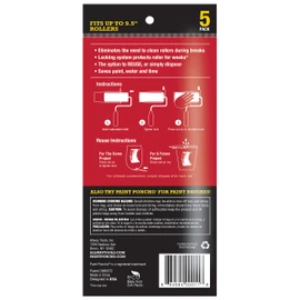 Allway Paint Poncho pon-rl Paint Poncho, Clear