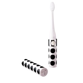 Sonicety Electric Toothbrush HI-923 Black Polka Dot (Portable/Travel Size)