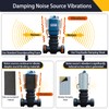TroyStudio Vibration Damping Mat, 10 pcs 15.7 x 9 x