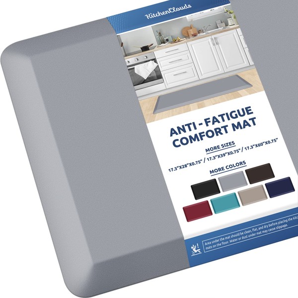 KitchenClouds KitchenClouds Kitchen Mat Cushioned Anti Fatigue Kitchen Rug Non