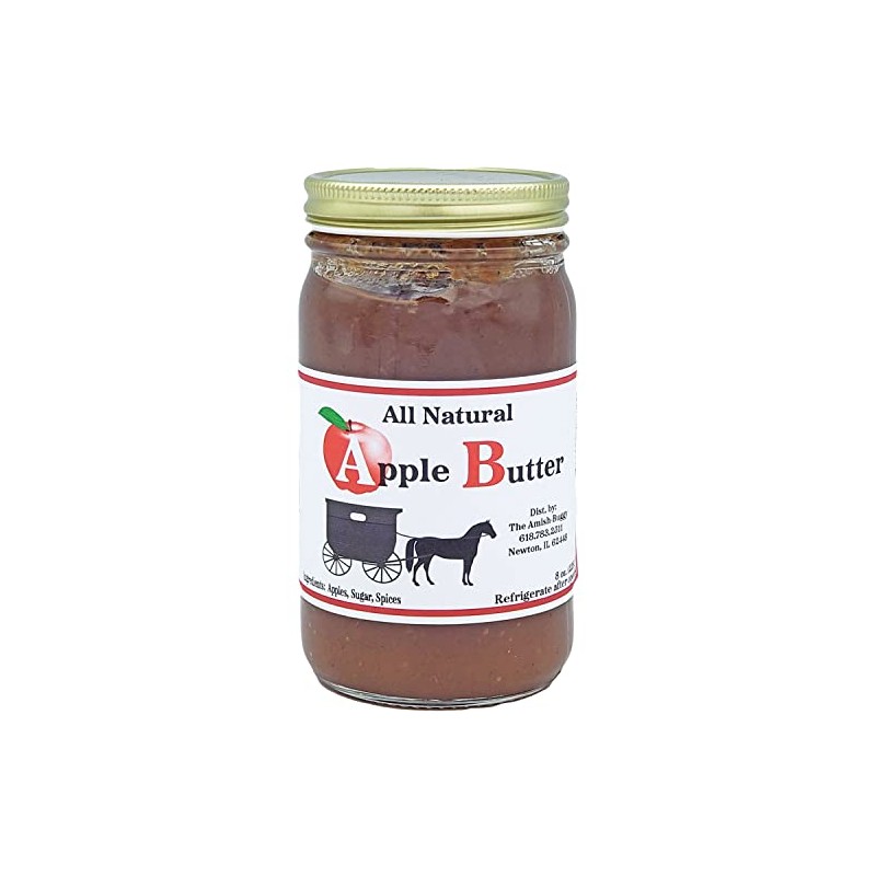 All Natural Fruit Butters 8 oz. (Apple (3 Jars))