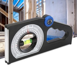 Slope Measuring Ruler Engineering Inclinometer Bevel Protractor Universal Slope Angle Meter Multifunction Angle Meter Finder for Woodworking House Construction