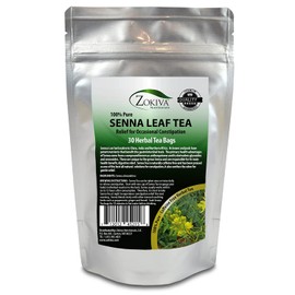 Senna Tea 30 Bags 100% Pure, All-Natural, Herbal Laxative/Cleanser