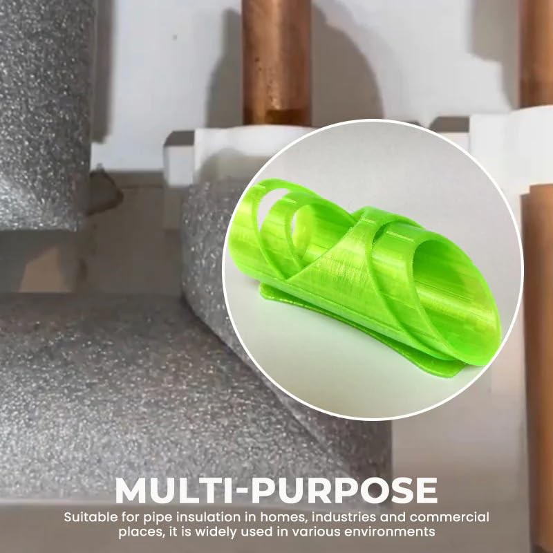 3pcs Foam Pipe Cutter Tool - Three-Tube Insulation Cutting Fixture,