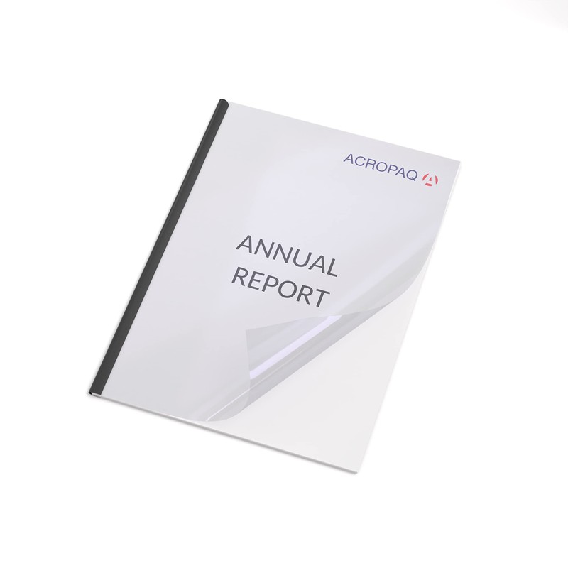 ACROPAQ - 5 x Spine Rail Set - For Binding