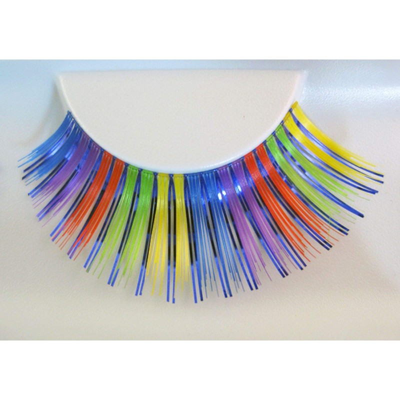 Eulenspiegel 000496 - Rainbow eyelashes, 1 ml special eyelash glue,