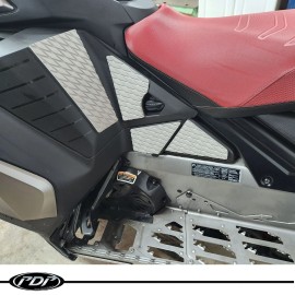 Proven Design Products 2023 Ski-Doo 850 GRAND TOURING DIAMOND GRIP KNEEPAD KIT by PDP GRAY