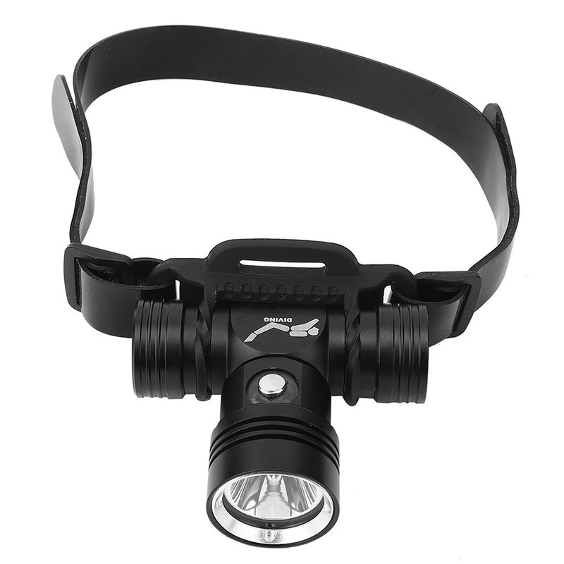 Waterproof LED Diving Headlamp Underwater High Brightness Head Light for