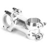 MEIJUN 31.8mm Bike Silver Stem Aluminum Alloy Bicycle Handlebar Stem