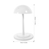 FOMIYES Adjustable Height Wig Stand, Metal Hat Display Stand, Portable