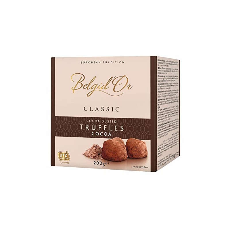 Belgid'Or Belgian Classic Cocoa Dusted Truffles