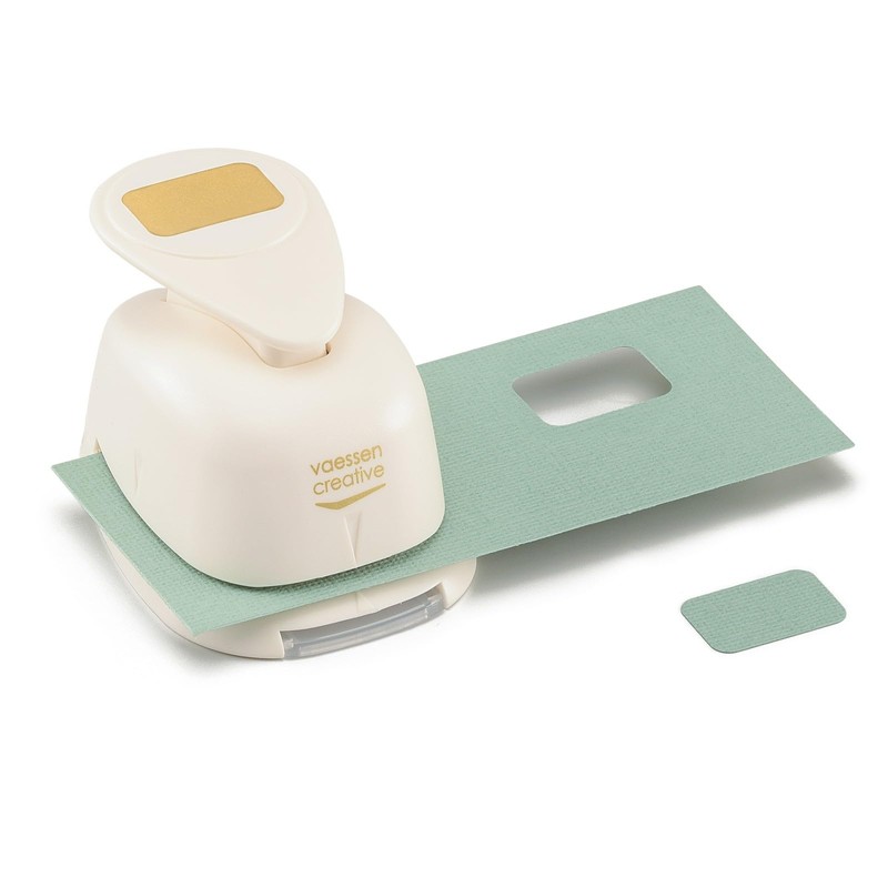 Vaessen Creative Craft Paper Punch - Rectangle with Rounded Corners